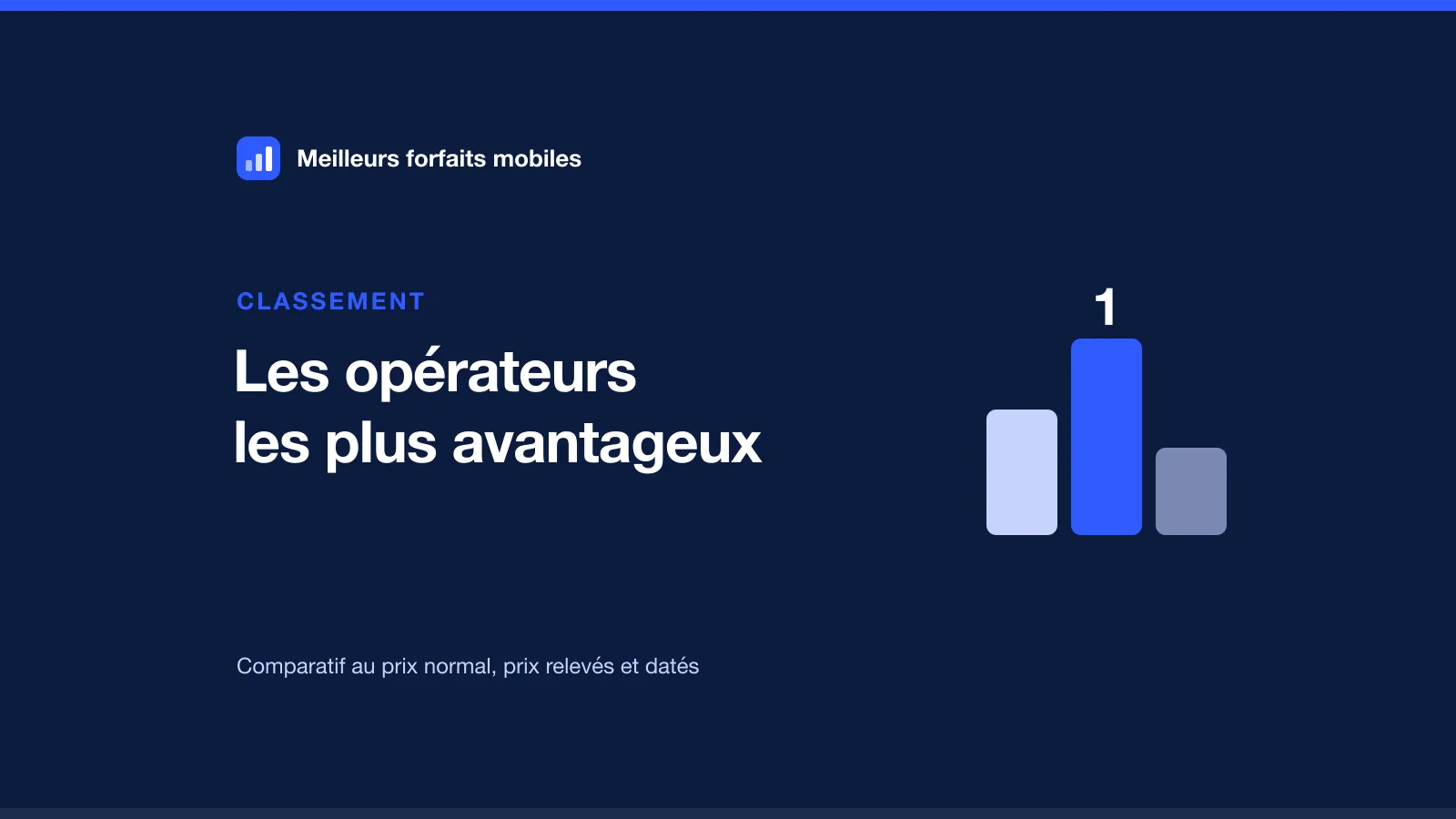 Quels opérateurs proposent les forfaits mobiles les plus avantageux en France ?
